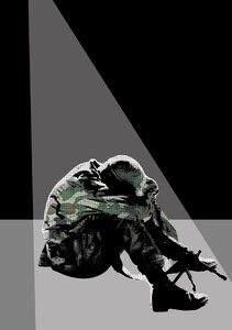 Camouflage war military. Free illustration for personal and commercial use.