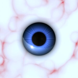 Sight vision pupil. Free illustration for personal and commercial use.