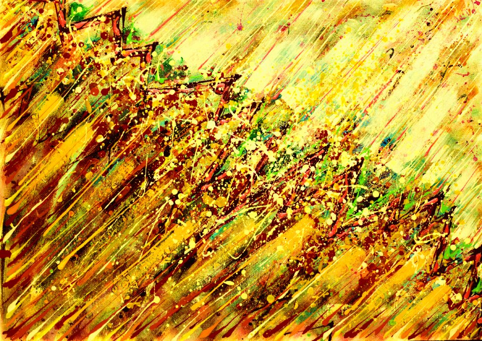 Canvas artwork bright. Free illustration for personal and commercial use.