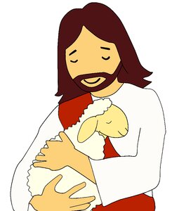 Good pastor sheep illustration. Free illustration for personal and commercial use.