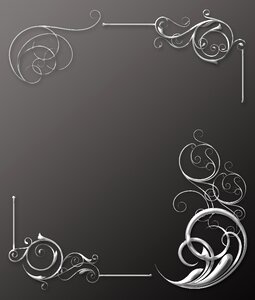 Frame border deco. Free illustration for personal and commercial use.