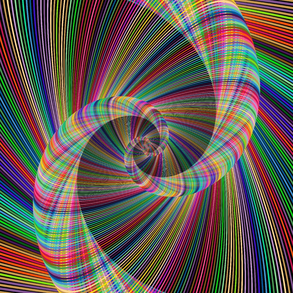 Fractal hypnotic generated background. Free illustration for personal and commercial use.