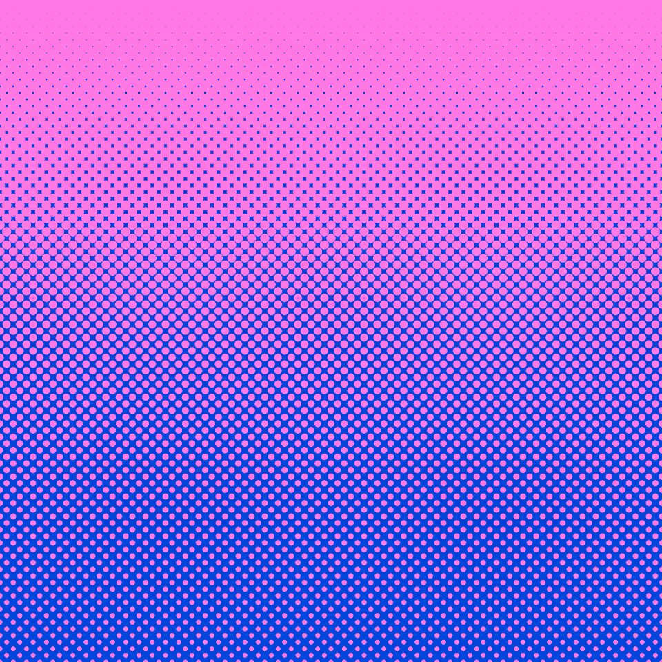 Halftone circles texture. Free illustration for personal and commercial use.