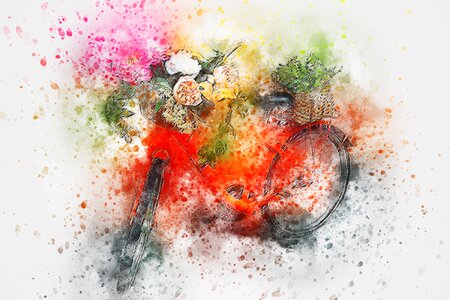 Abstract watercolor vintage. Free illustration for personal and commercial use.