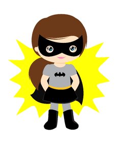 Superhero hero power. Free illustration for personal and commercial use.