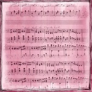 Notes sheet music background. Free illustration for personal and commercial use.