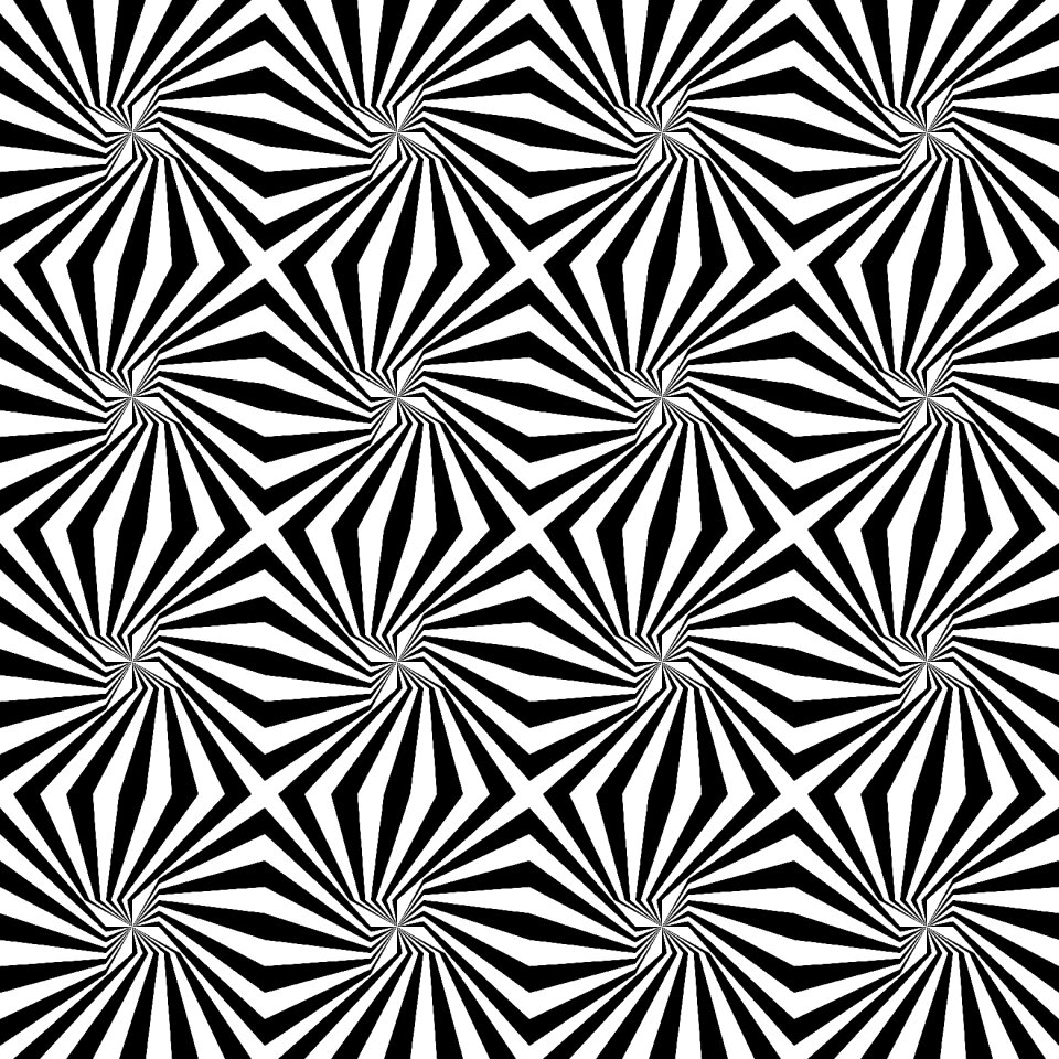 Monochrome ornament rotated. Free illustration for personal and commercial use.