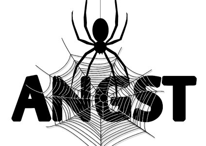 Cobweb spider figure. Free illustration for personal and commercial use.