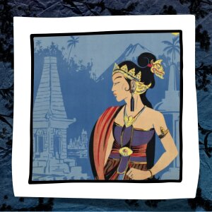 Headpiece traditional clothing. Free illustration for personal and commercial use.