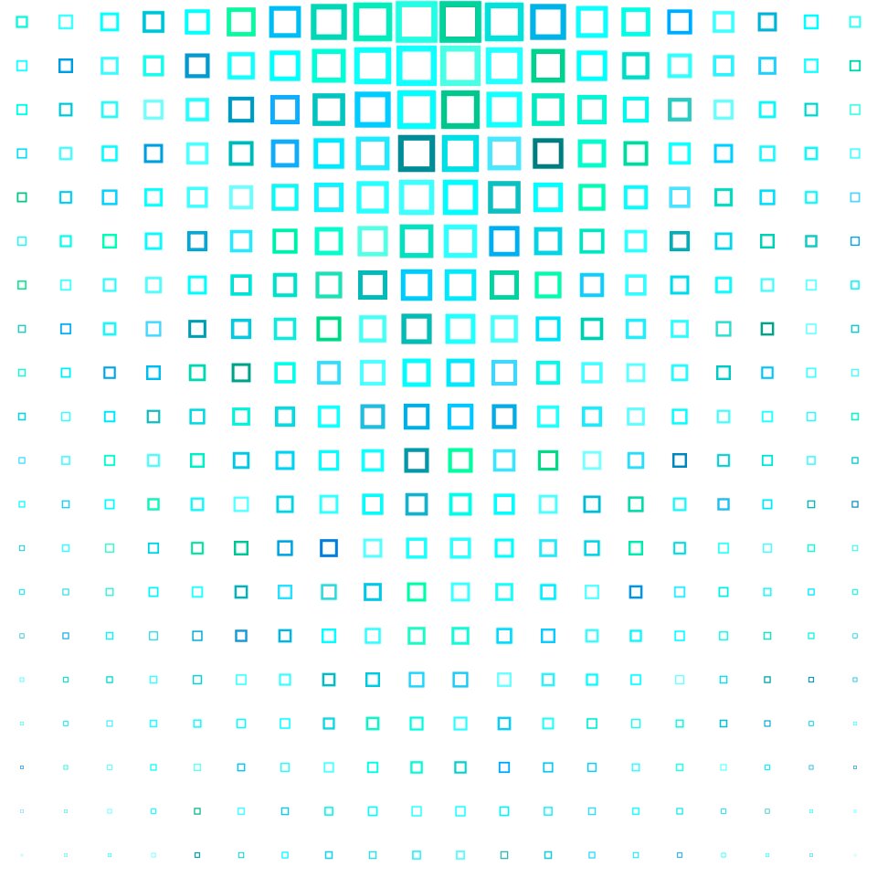 Cyan modern pattern. Free illustration for personal and commercial use.
