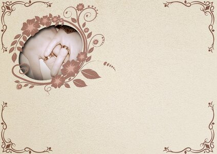 Embossing background image marriage. Free illustration for personal and commercial use.