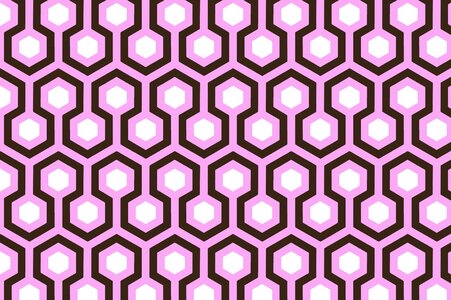Honey honeycomb pink texture. Free illustration for personal and commercial use.