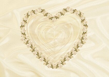 Romance wedding day background. Free illustration for personal and commercial use.
