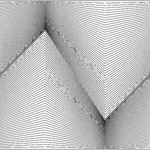 Monochrome line dynamic. Free illustration for personal and commercial use.