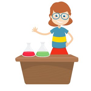 Teach chemical illustration. Free illustration for personal and commercial use.