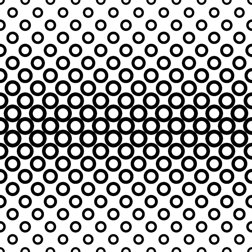 Dot ring monochrome. Free illustration for personal and commercial use.