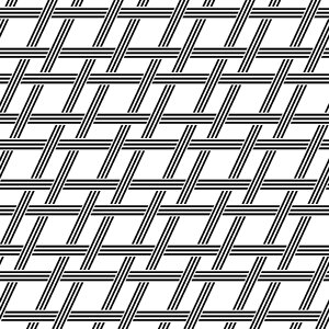Monochrome black and white seamless pattern. Free illustration for personal and commercial use.
