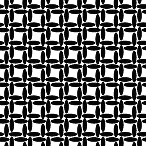 Elliptical monochrome seamless. Free illustration for personal and commercial use.