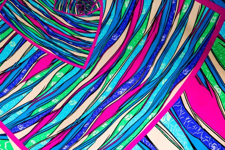 Pattern vivid color weaving