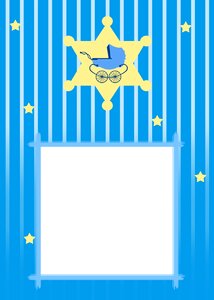 Announcement blue shower Free illustrations. Free illustration for personal and commercial use.