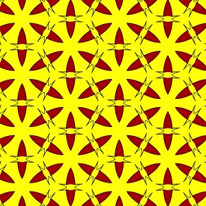 Bright yellow red. Free illustration for personal and commercial use.