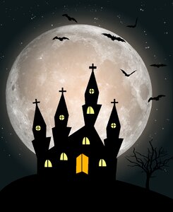 Decoration haunted Free illustrations. Free illustration for personal and commercial use.