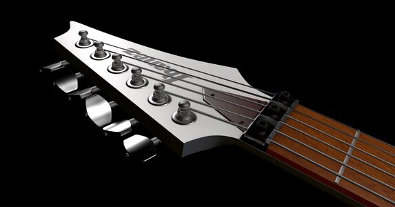 Musical instrument electrically rock music. Free illustration for personal and commercial use.