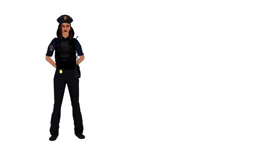 Female officer uniform. Free illustration for personal and commercial use.
