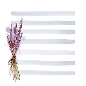 Stripe scrapbooking embellishment. Free illustration for personal and commercial use.