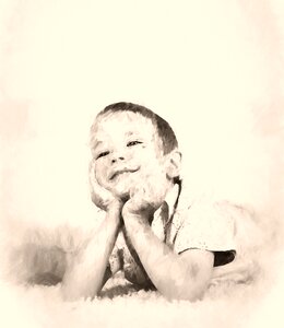 Art child kid. Free illustration for personal and commercial use.