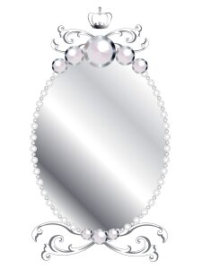 Pearl vintage silver. Free illustration for personal and commercial use.