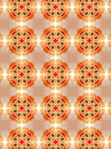 Orange circle background. Free illustration for personal and commercial use.