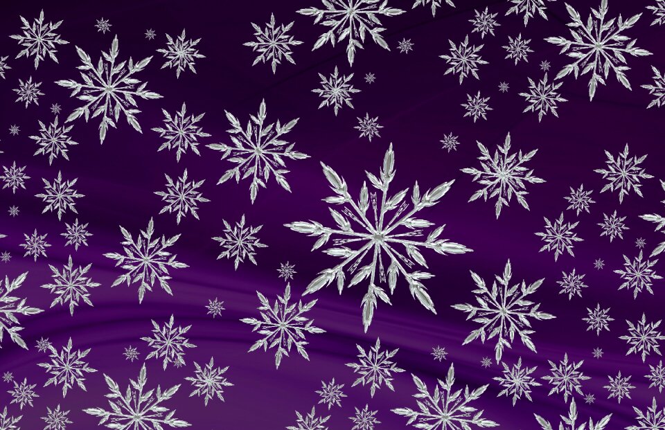Snowflake advent background. Free illustration for personal and commercial use.
