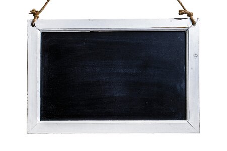 Blackboard isolated white. Free illustration for personal and commercial use.
