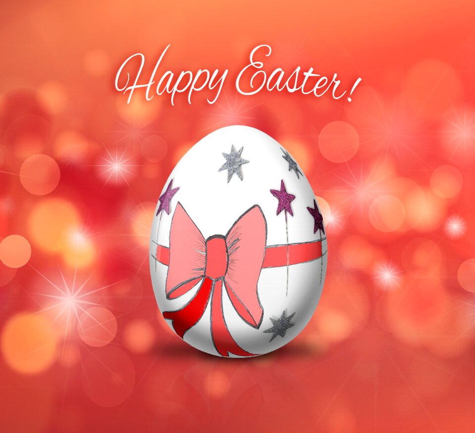 Happy easter egg color. Free illustration for personal and commercial use.