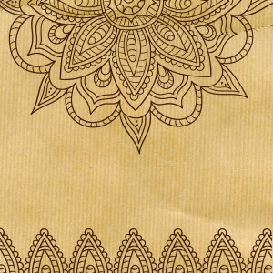 Mandala floral pattern. Free illustration for personal and commercial use.