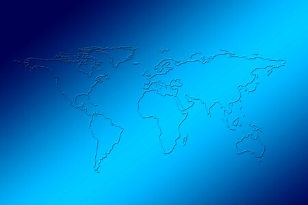 Globalization international country. Free illustration for personal and commercial use.
