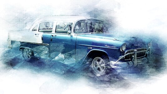Oldtimer nostalgic vehicle. Free illustration for personal and commercial use.