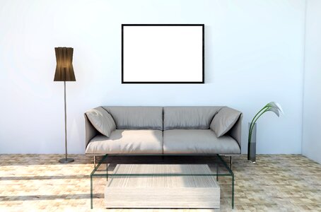 Home decor contemporary. Free illustration for personal and commercial use.