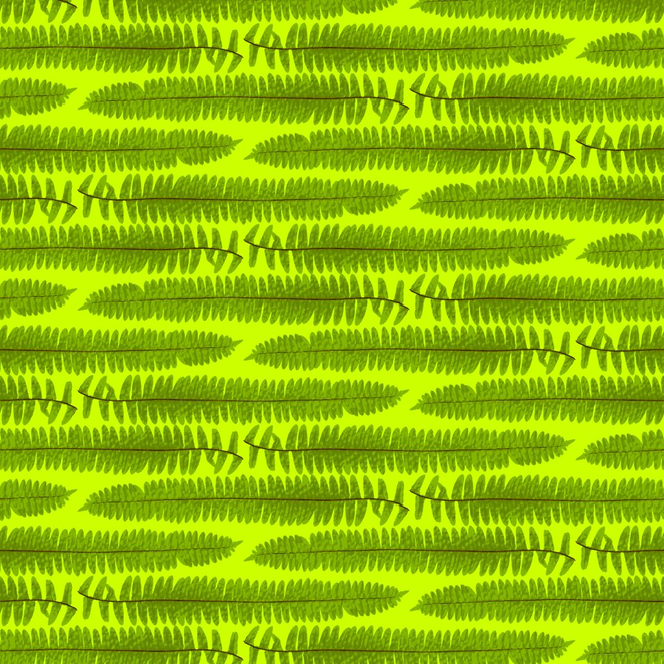 Leaves ongoing pattern seamless. Free illustration for personal and commercial use.