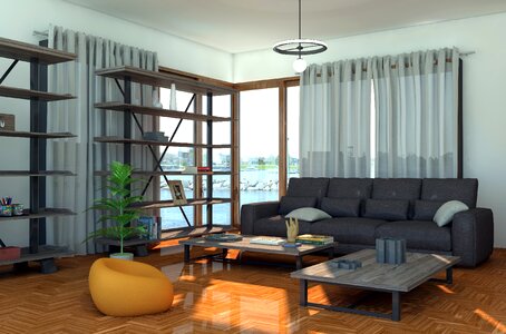Furniture living room sofa. Free illustration for personal and commercial use.