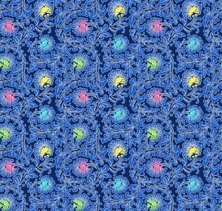 Pattern blue deep blue. Free illustration for personal and commercial use.