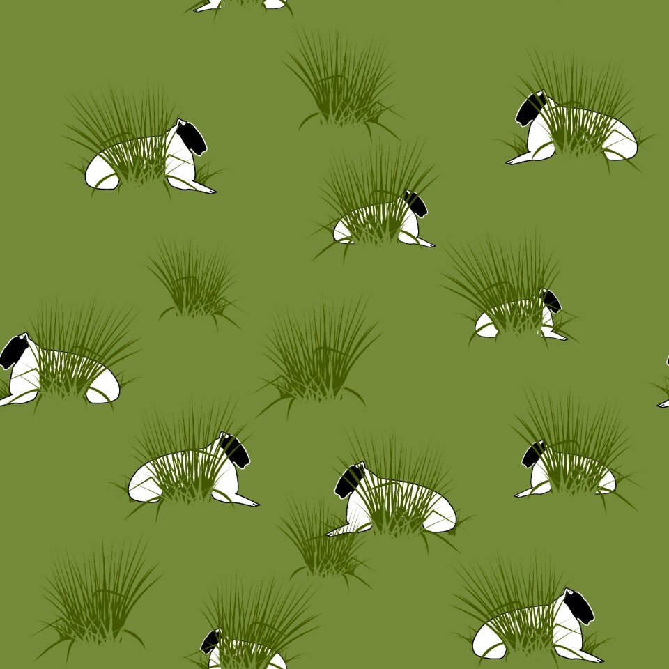 Wrapping paper sheep lambs. Free illustration for personal and commercial use.