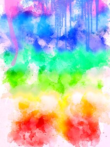 Watercolor vintage colorful. Free illustration for personal and commercial use.