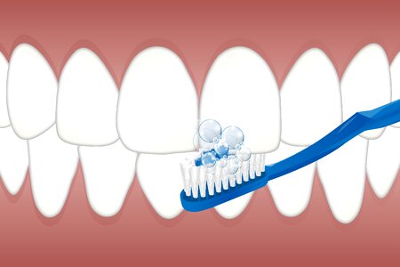 Toothpaste toothbrush hygiene. Free illustration for personal and commercial use.