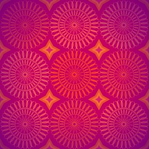 Mandala modern ethnic. Free illustration for personal and commercial use.