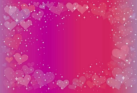 Hearts love valentine. Free illustration for personal and commercial use.