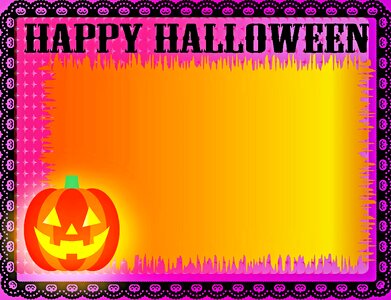 Halloween color autumn. Free illustration for personal and commercial use.