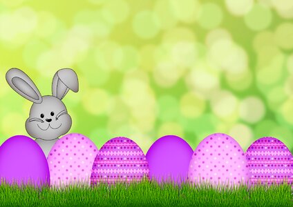 Grass happy easter background. Free illustration for personal and commercial use.