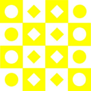 Design pattern yellow. Free illustration for personal and commercial use.